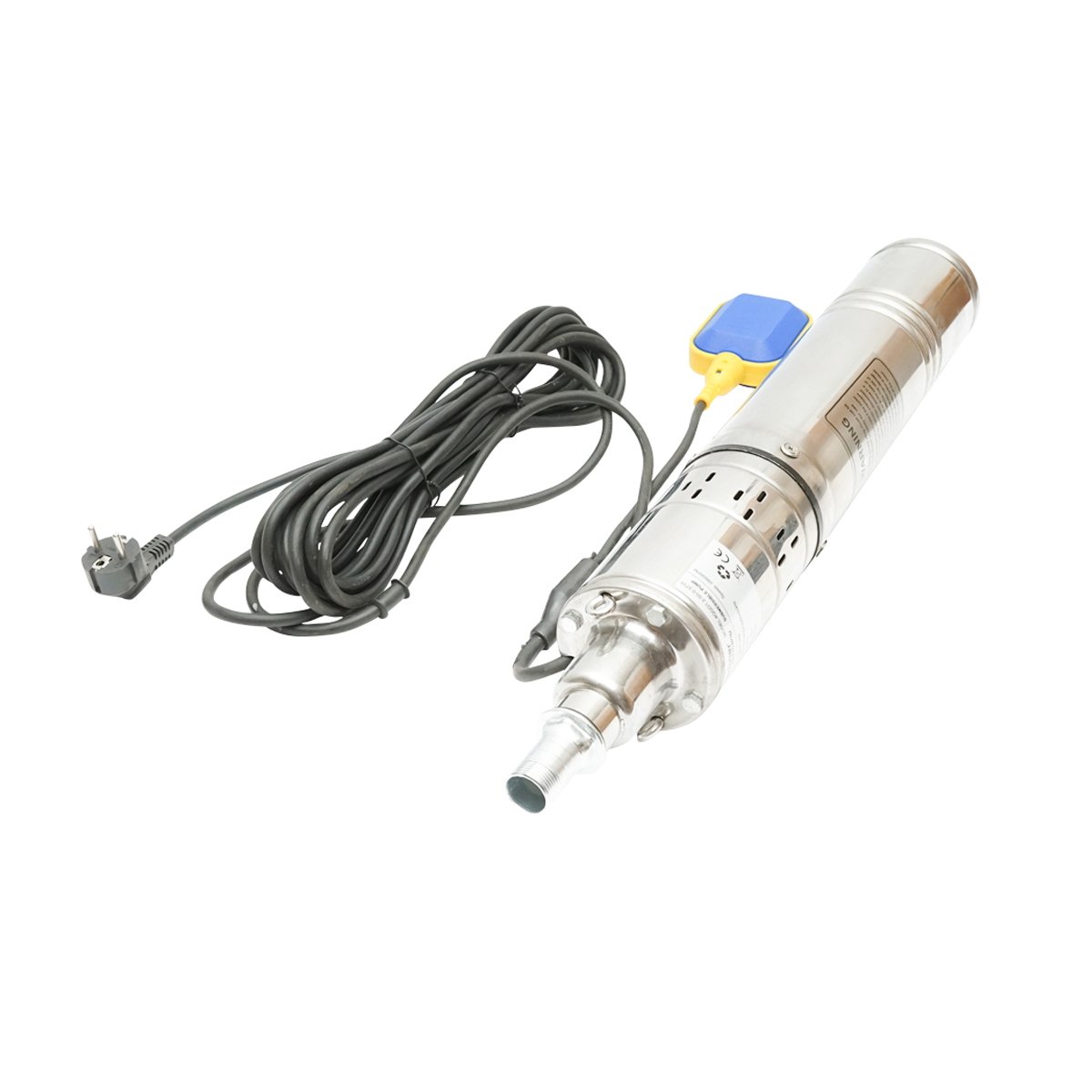 Pompa apa submersibila 4 inch, 370W, 30l/min H60m, 220V cu flotor 4QGD1.2-50-0.37F Breckner Germany